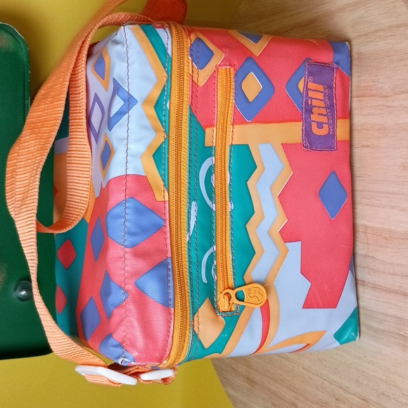 CHILL The Soft Cooler Vintage 90's Lunch Drink Cooler - Picture 1 of 12